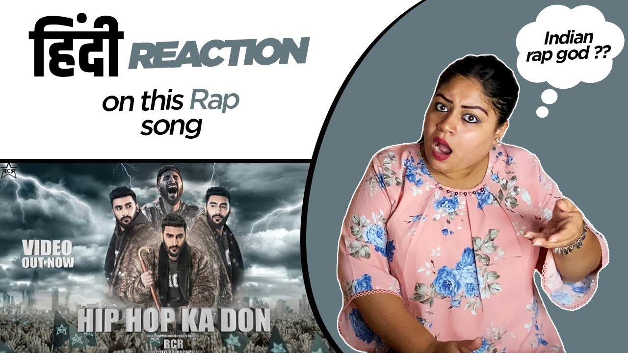 Reaction on Hip Hop Ka Don || RcR || India's Fastest Rap ( Official Video ) ||
