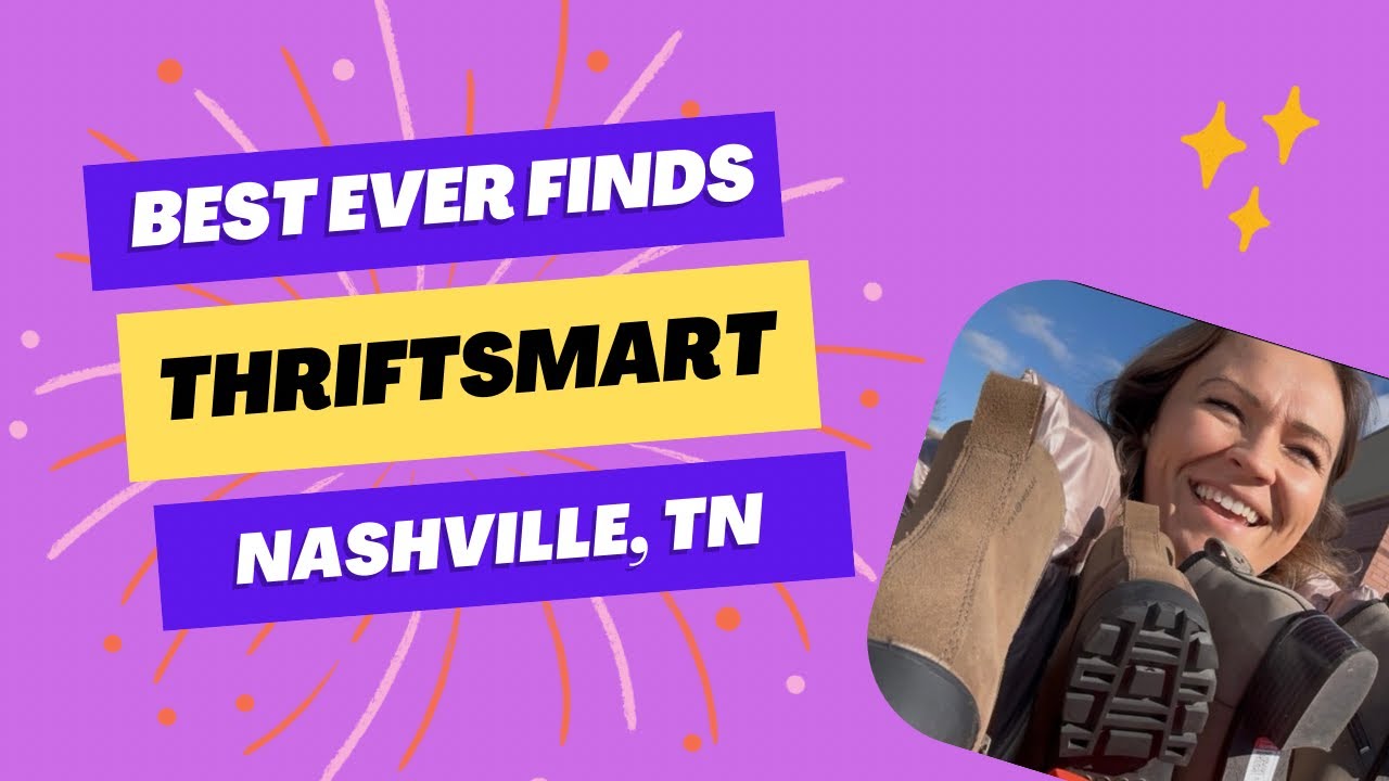 Nashville Thrift Haul That Actually Slaps