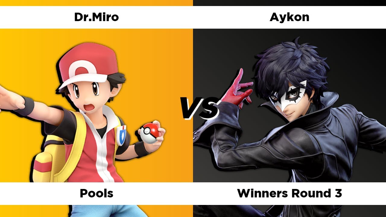 SSBU - Clutch Ultimate Mayhem I - Pools WR3 - Dr.Miro (Pokemon Trainer) vs. Aykon (Joker)
