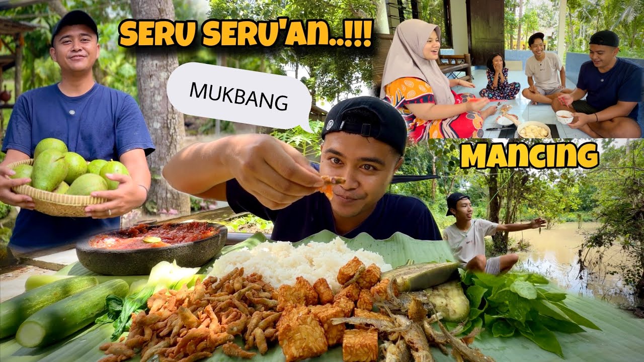 FARID KESURUPAN !! MASAK MAKAN BERPETUALANG…|| IWAK KALEN ‼️