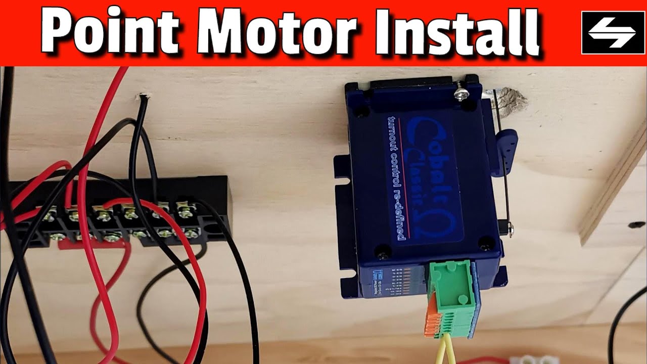 Installing Point Motors for your Model Railway - The Escarpment