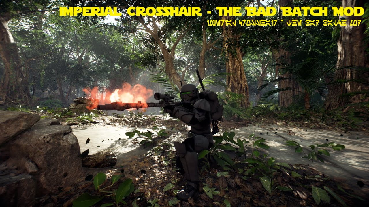 Imperial Crosshair - The Bad Batch Mod By: MankDemery | Star Wars Battlefront 2