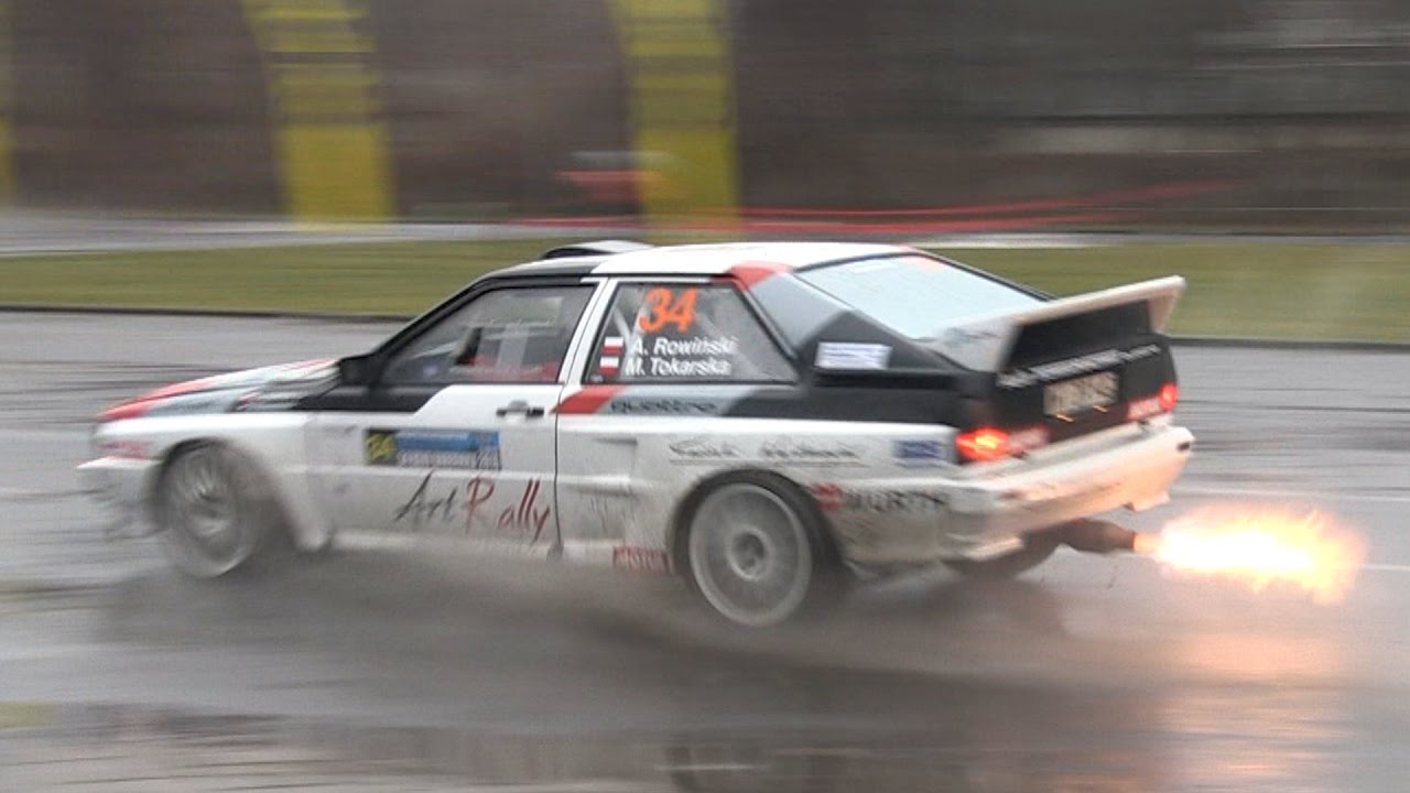 54 Rajd Barbórka 2016 | Rowiński / Tokarska | Audi Quattro [MotoRecords]