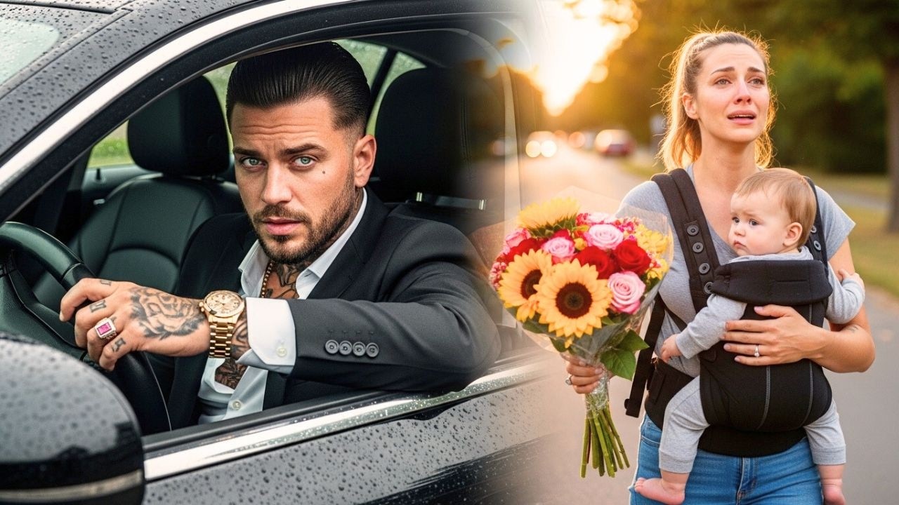 The Mafia Boss Was Furious at a Red Light—Until He Saw His Ex-Wife Selling Flowers with a Baby