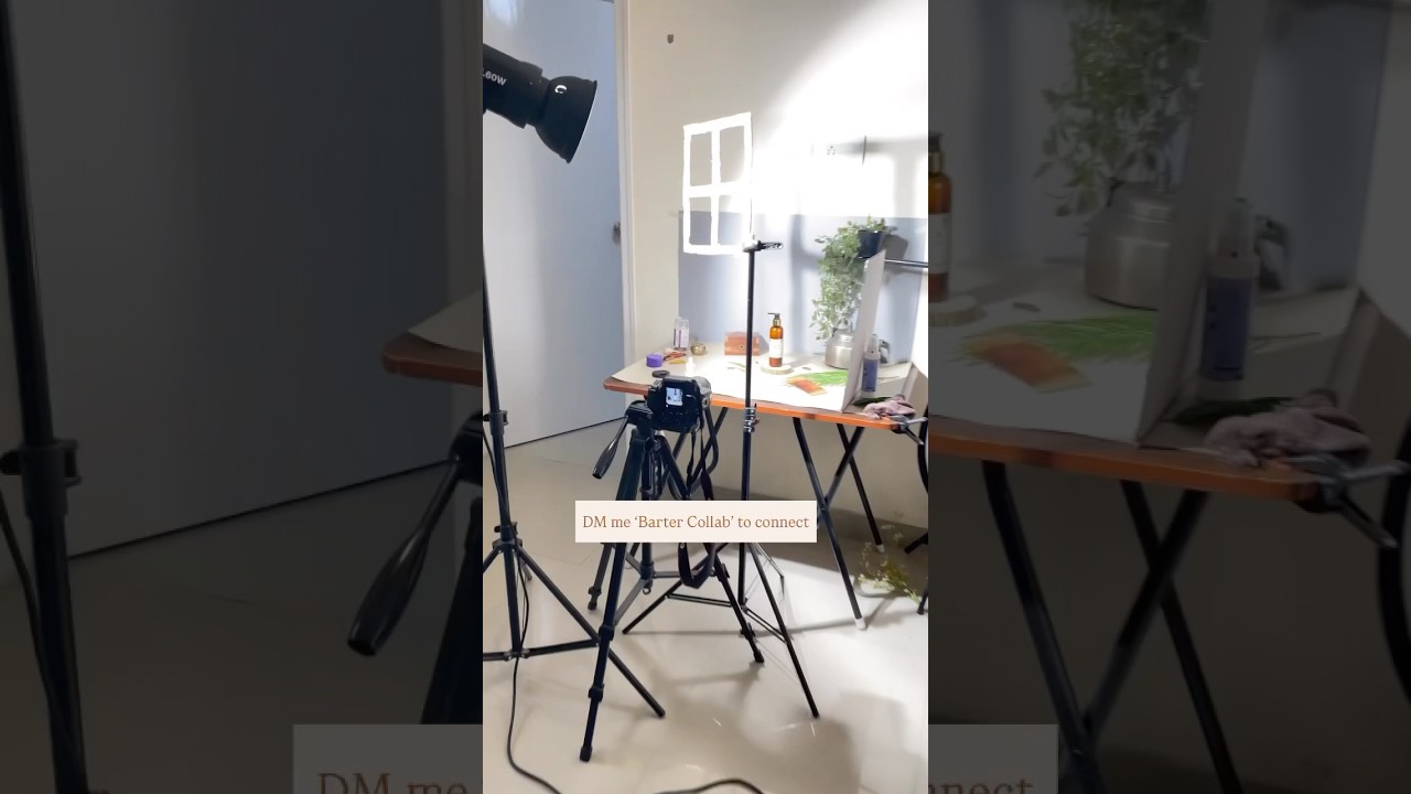 Barter Collab Opportunity - July only! #productphotography #bartercollaboration #btsshorts #bts
