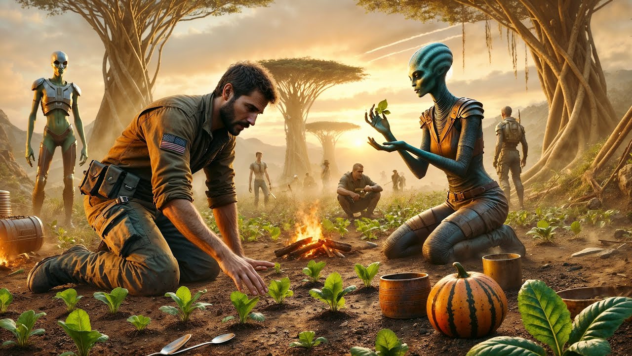 Alien Elite Refuse to Touch ‘Primitive’ Soil—Human Plants Seeds That Feed the Whole Camp / HFY