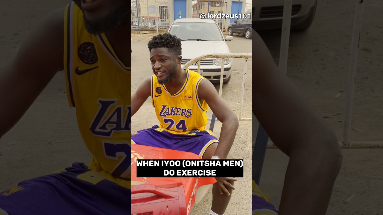 When Onitsha/Igbo men do their own exercise #lordzeus