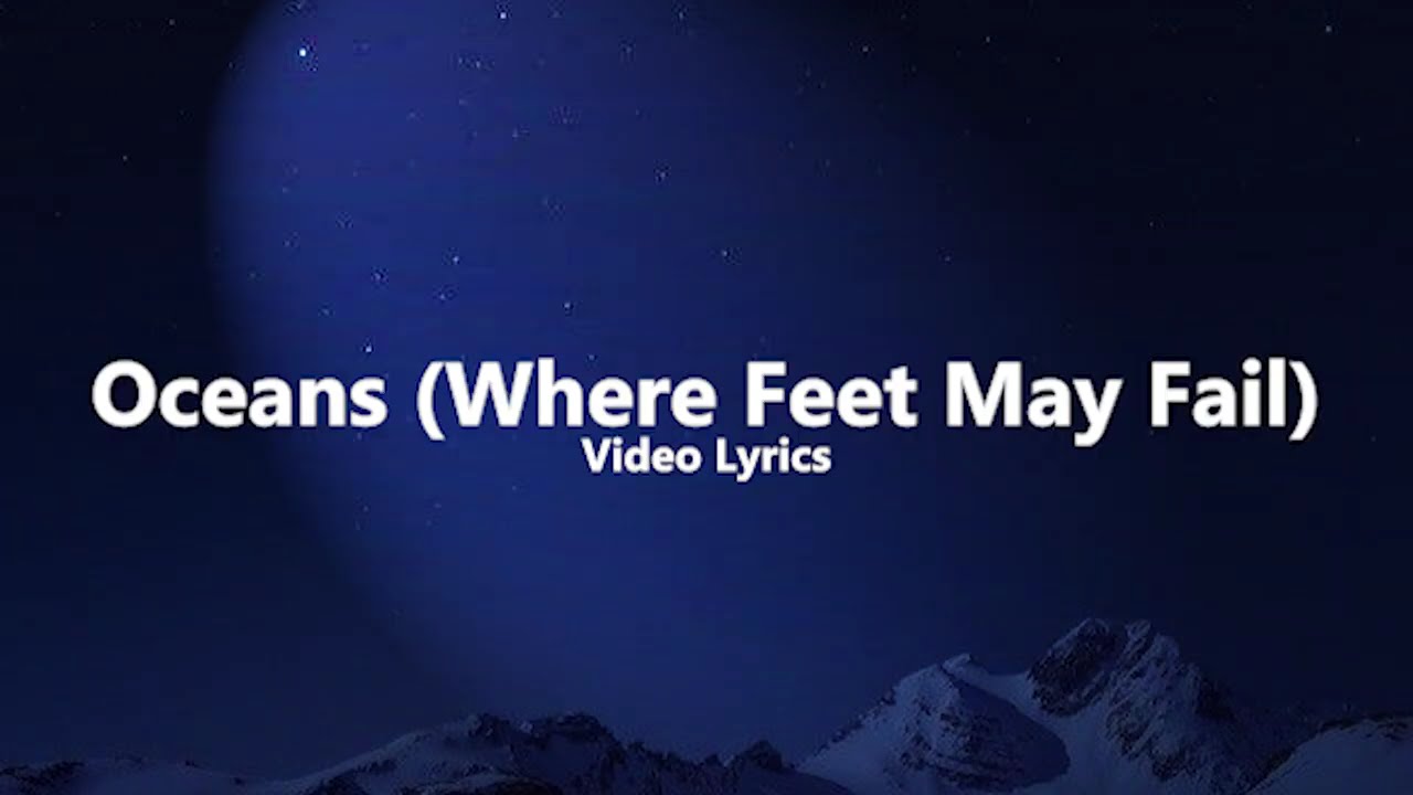 Oceans Where Feet May Fail -  Hillsong UNITED   Live in Israel (Lyrics)