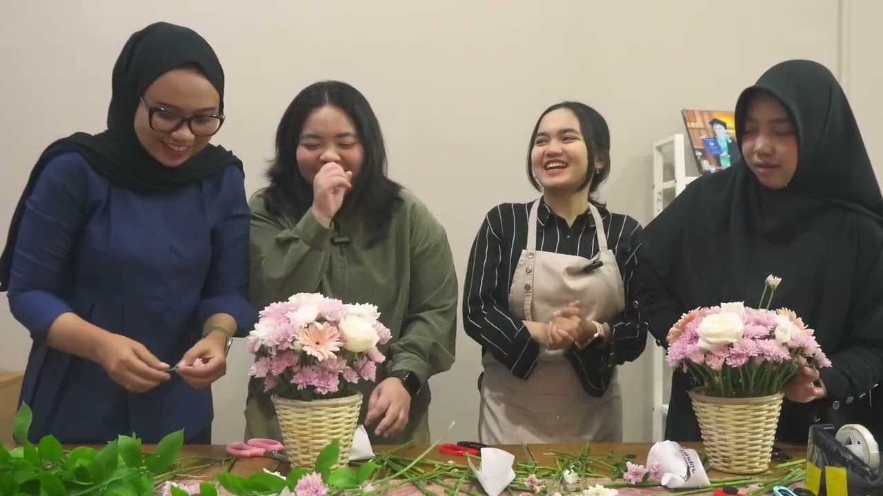 Mutiari Florist - Kelas Merangkai Bunga