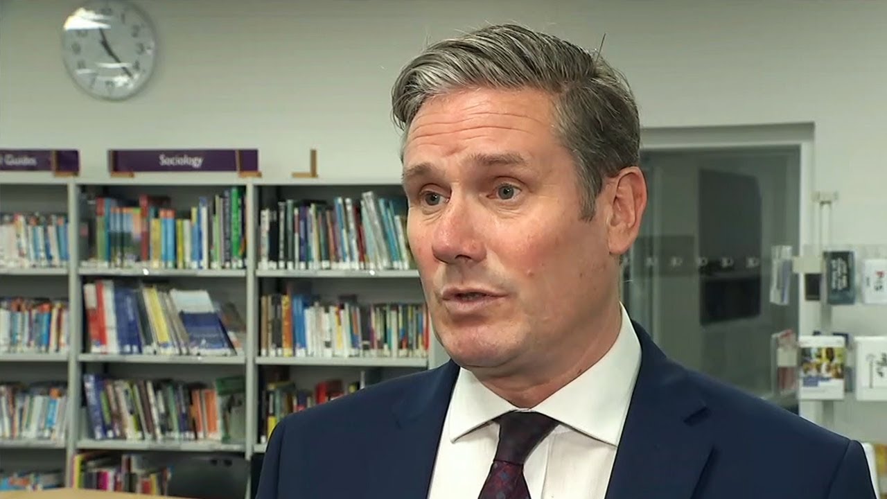 'Something has gone horribly wrong' with exam results says Keir Starmer after A-levels downgraded