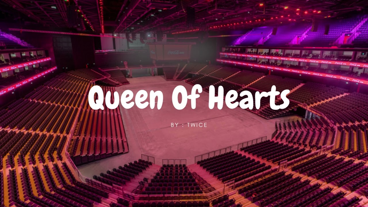 TWICE - QUEEN OF HEARTS but you're in an empty arena 🎧🎶