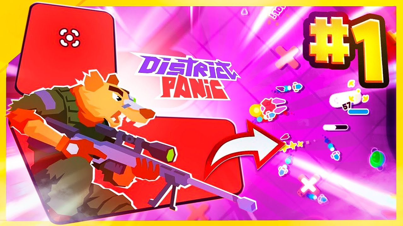 Weirdest Arcade Game Ever! - District Panic (PC) - Gameplay Walkthrough #1