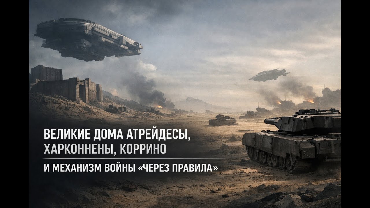 Дюна: ВОЙНА ПО ПРАВИЛАМ — как убивают законно