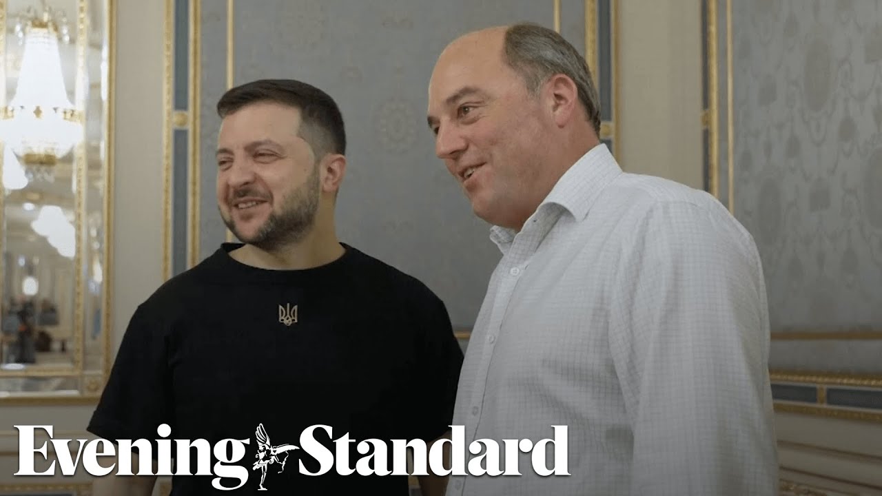 Ukraine: Defence Secretary meets President Zelensky in surprise trip to Kyiv