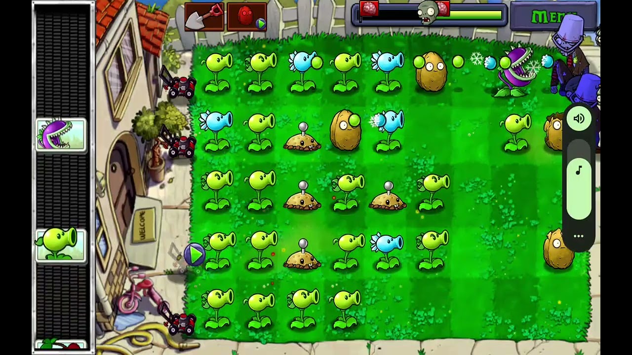 Pvz all 50 levels | day 10 DAY