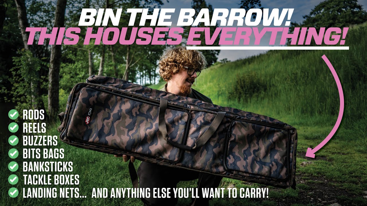 ONE BAG FOR EVERYTHING! | JRC Rova Luggage | Carp Fishing