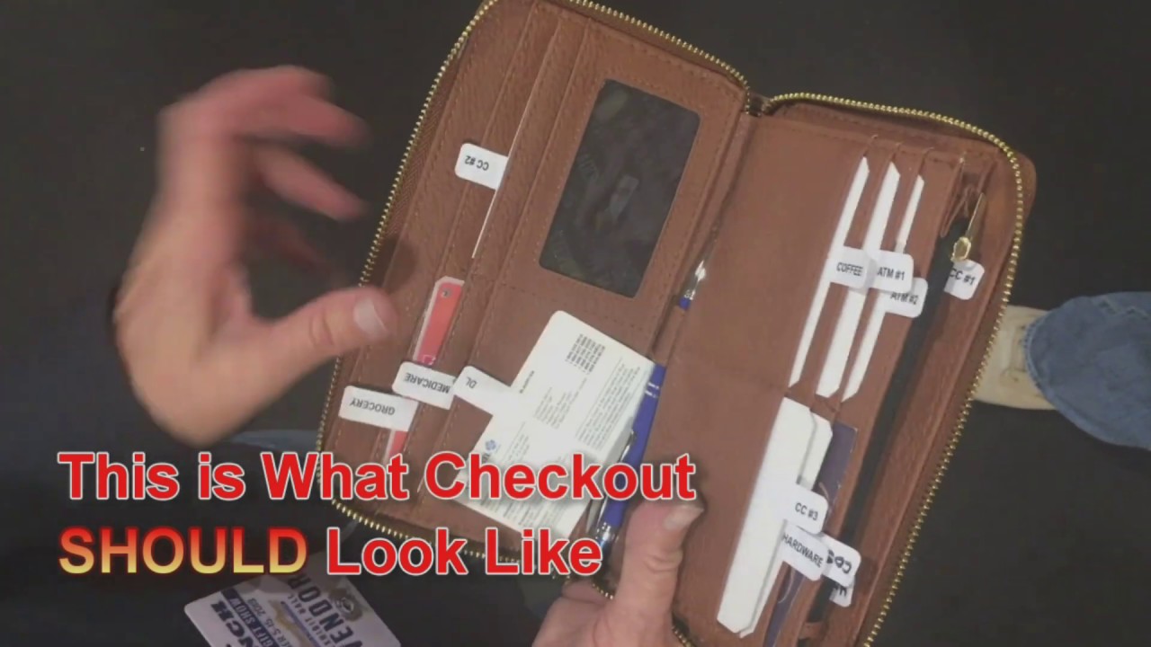 Wallet Ease Tabs. Make your life easier!  **www.WalletEase.com**