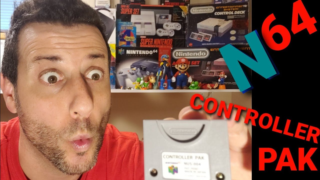 Пакет контроллеров N64 &mdash; карта памяти Nintendo 64