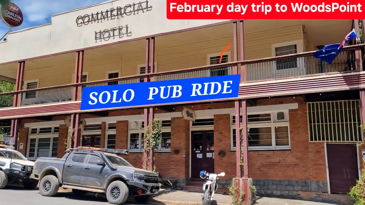 Another Pub Ride. Solo to WoodsPoint. 