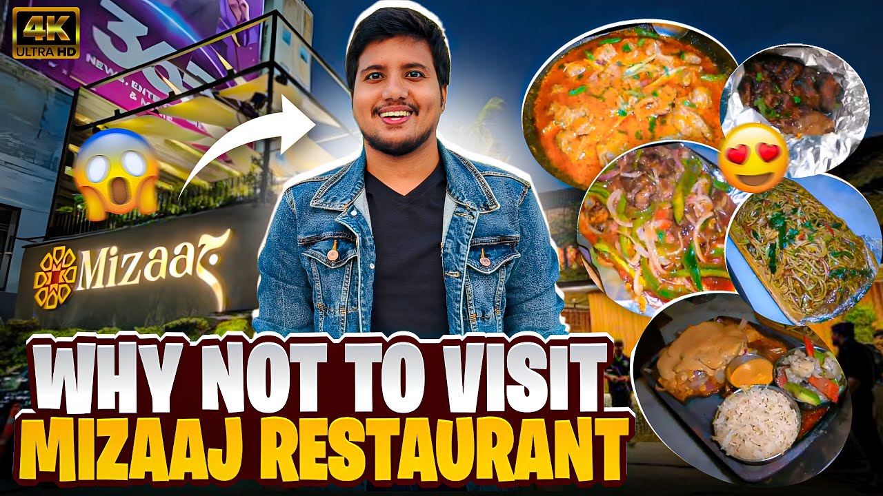 Mizaaj Restaurant Honest Review | Is it worth your Money |  Food Ambiance and Everything | Full Vlog
