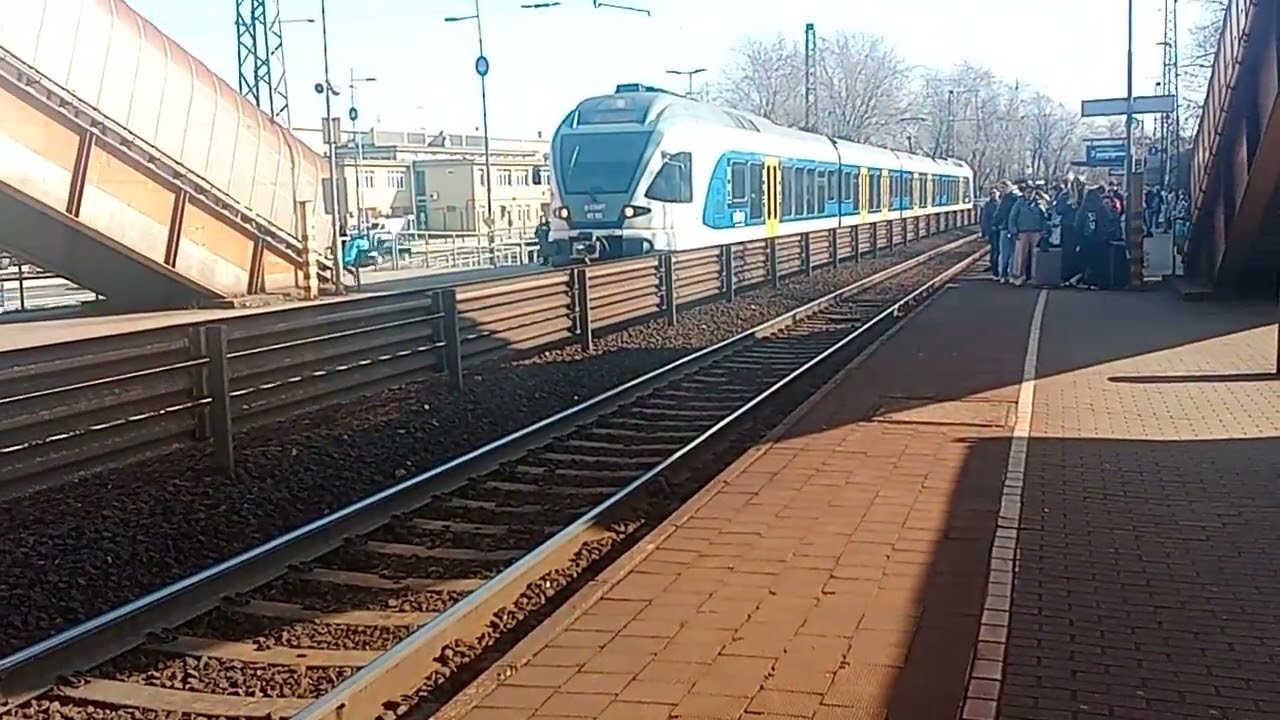 vonat videó Ferihegy vasútállomás