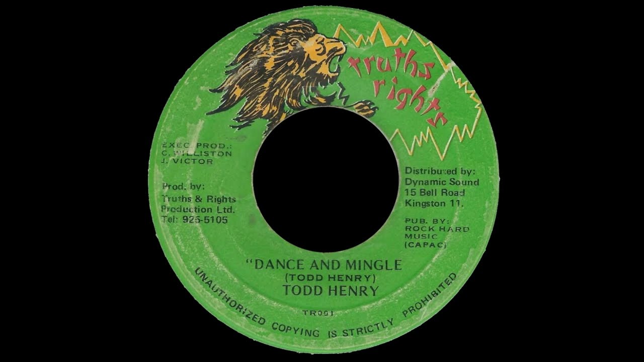 Todd Henry - Dance And Mingle