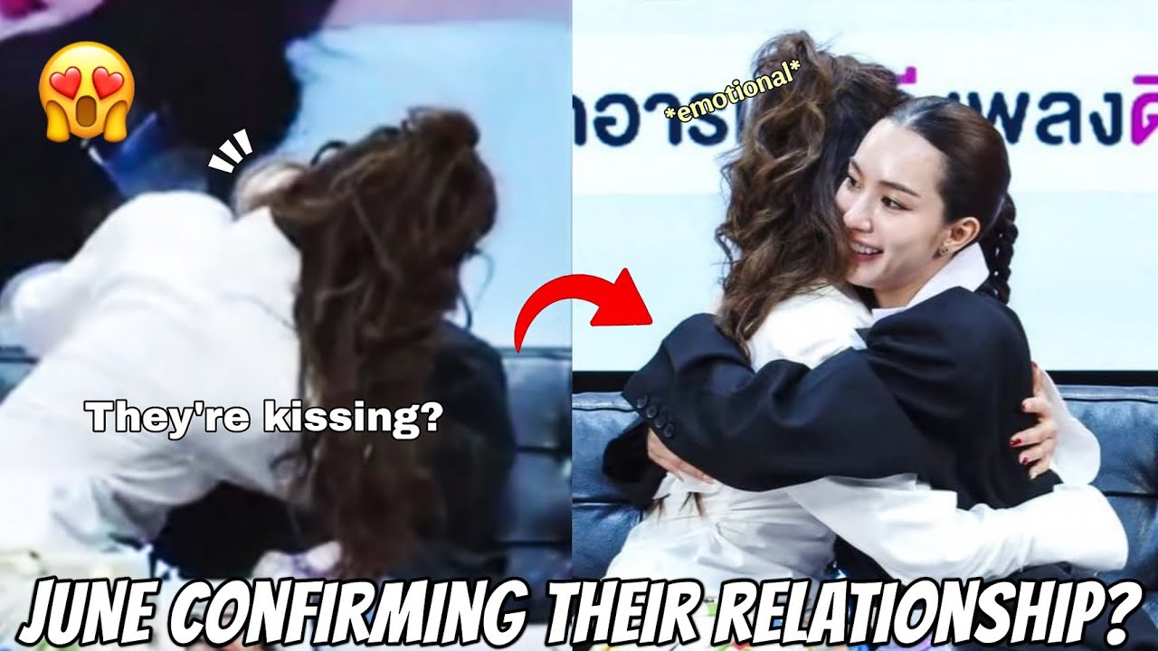 (EnjoyJune) JUNE CONFIRMED ENJOY AS HER LOVER | Enjoy wants June to kiss and lean on her?