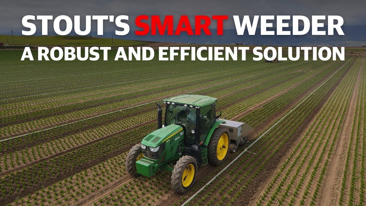 Stout's smart weeder - 8000 hours in 5 years!