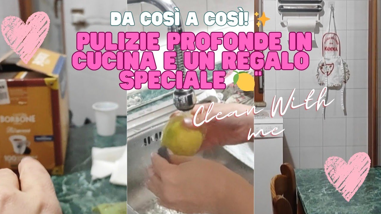 NON CI CREDO! 😱 Guardate che meraviglia... Pulizie profonde e un dono della natura 🍋
