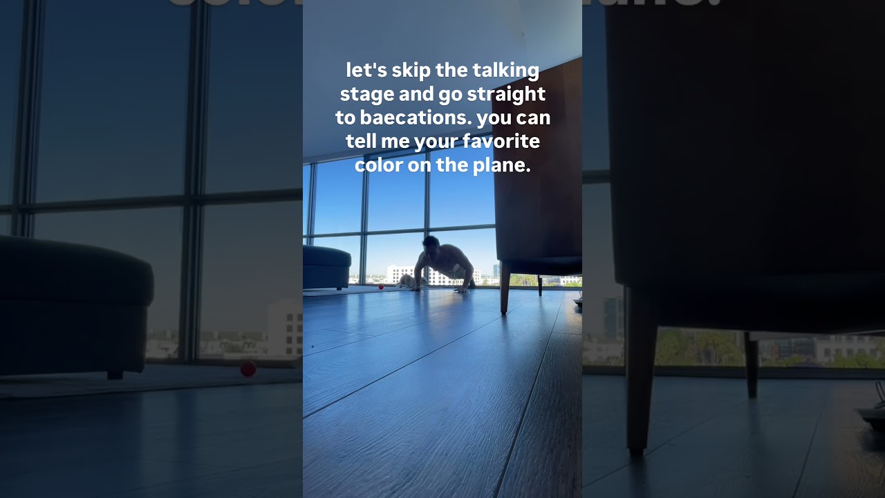 let's skip the talking stage 