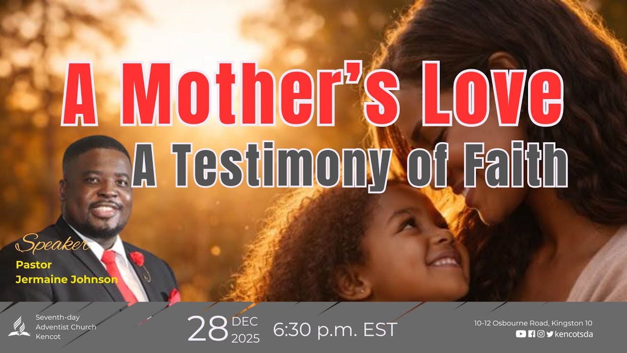 Pastor Jermaine Johnson, Mother's Love: A Testimony of Faith | Dec 28, 2025 | 6:30 PM (Re-Broadcast)