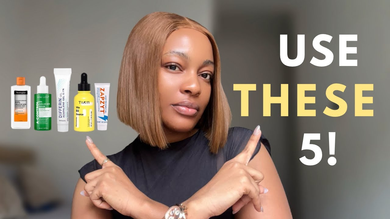 Top 5 Skincare products That Clear Acne FAST!