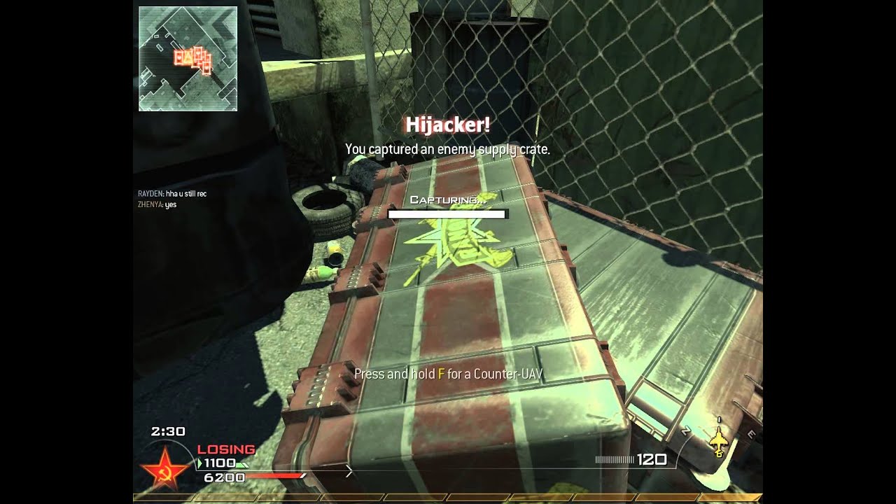 32 Emergency airdrop crates in MW2