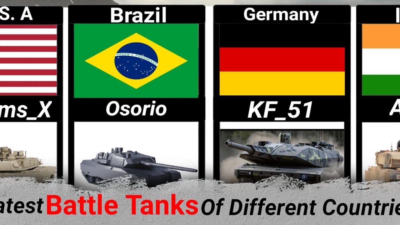Latest Battle Tanks Of Different Countries