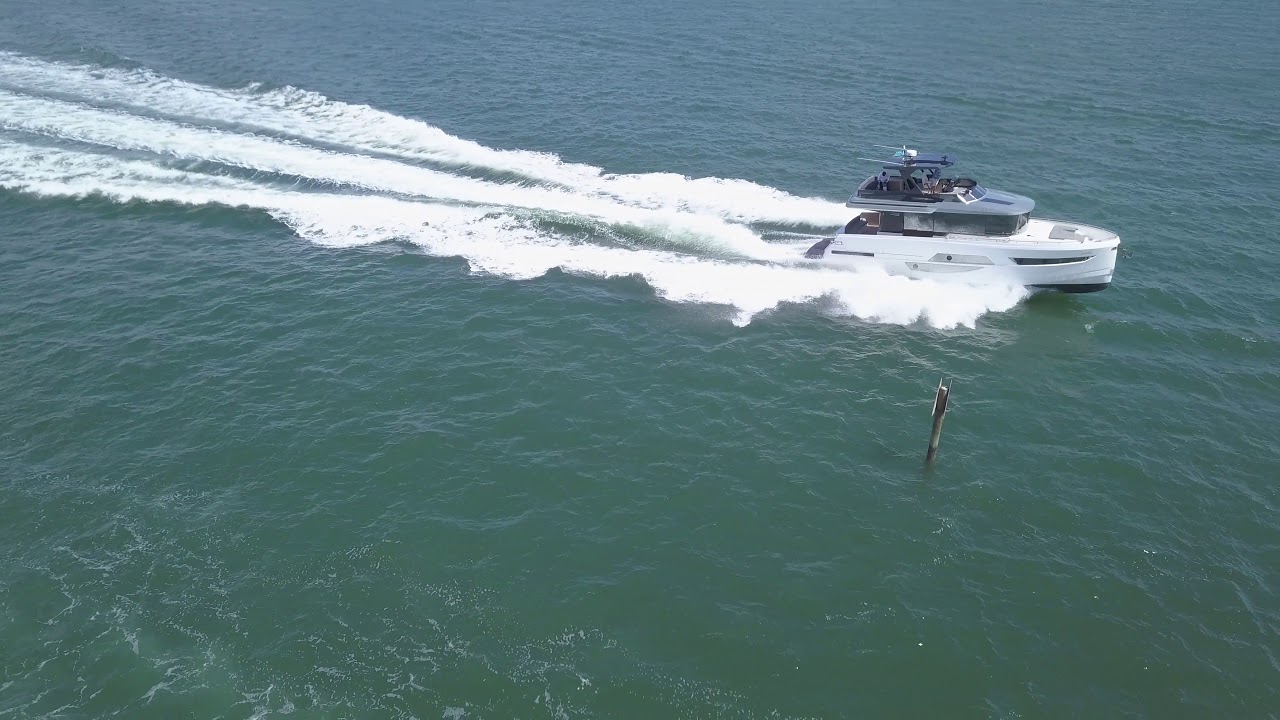 OKEAN 50' / 2018  Sea Trial at Palm Harbor Marina!