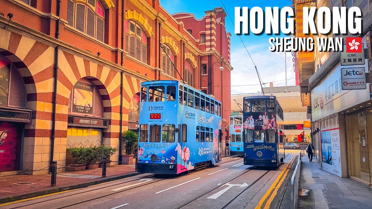Hong Kong — City Walking Tour 2023【4K HDR】 | Sheung Wan, Sai Ying Pun and PoHo