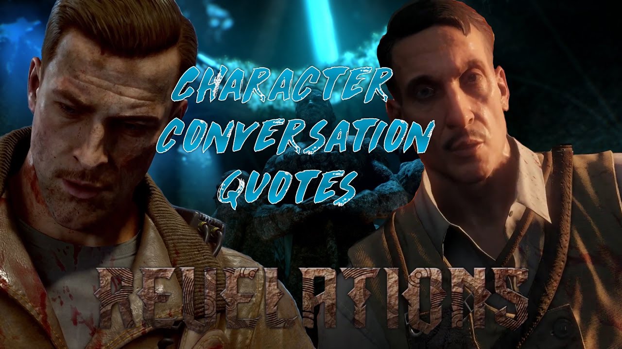 Revelations Character Conversation Quotes! (Subtitled) After The Easter Egg, Blood Vails And More