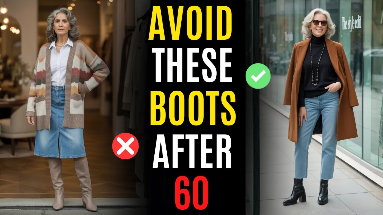 Stop Wearing These Boots After 60 — They Age You 10 Years More (Most Women Make Mistake #3)