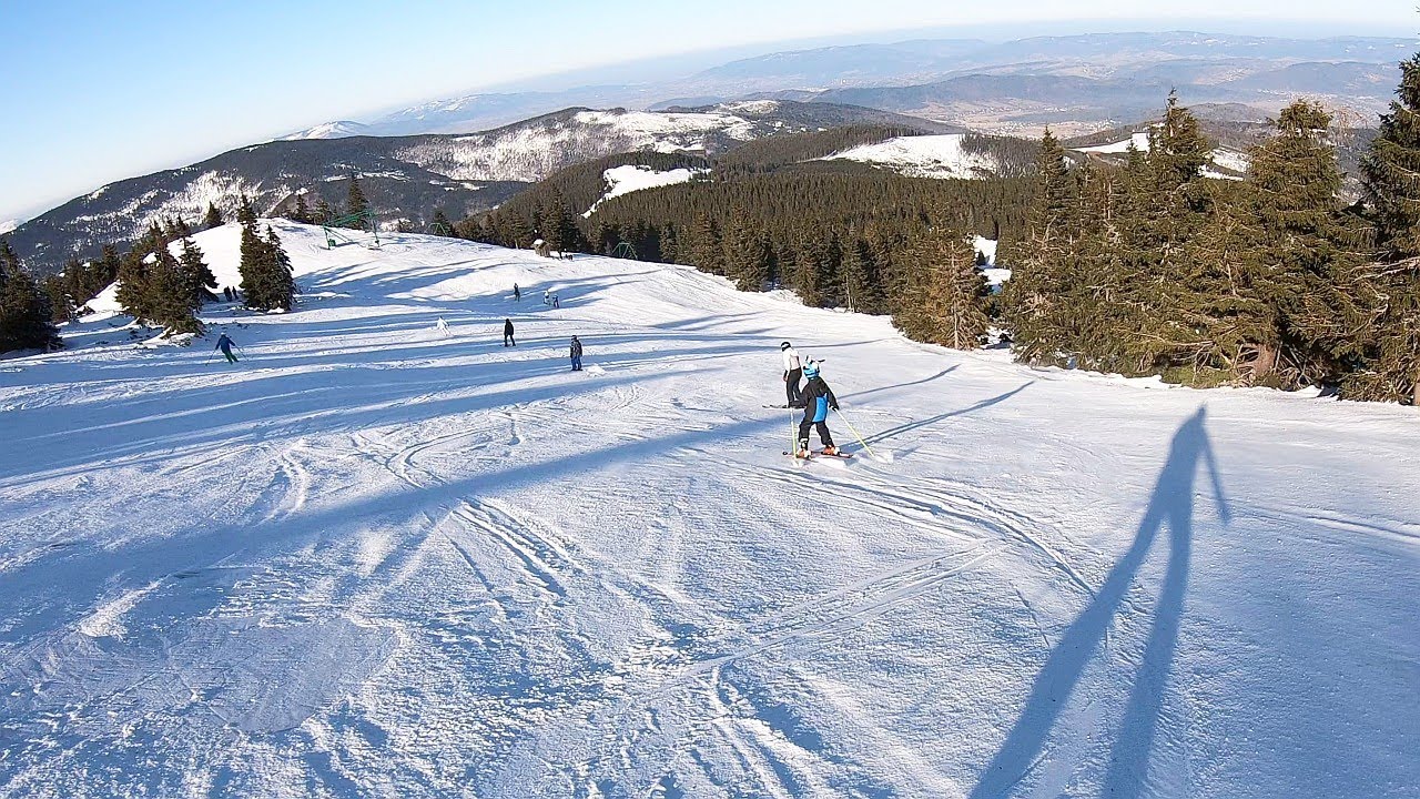 Najdłuższe Trasy Narciarskie w Polsce - Pilsko 5-6-4 Góra orczyka do Hali Szczawiny 4K Gimbal, Narty