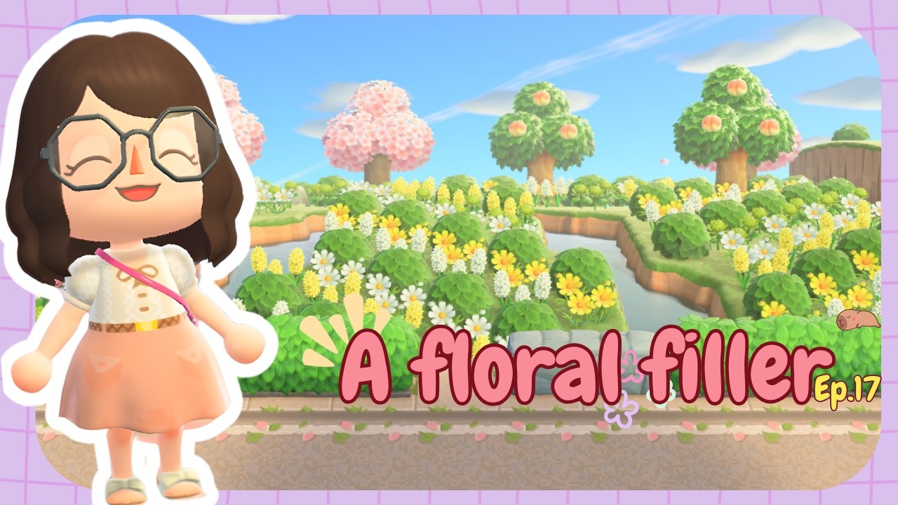 Цветочный наполнитель | Весна 🌸 Остров из «Новой надежды в Animal Crossing»