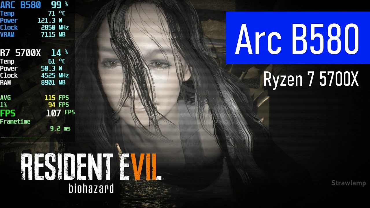 Resident Evil 7 Biohazard | Arc B580 12GB | Ryzen 7 5700X