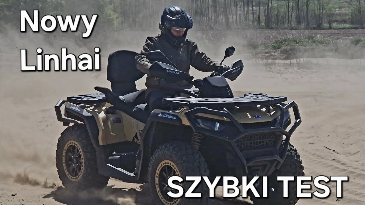 SPR&Oacute;BUJ SAM ZANIM KUPISZ. NOWY LINHAI LAND FORCE 1000.