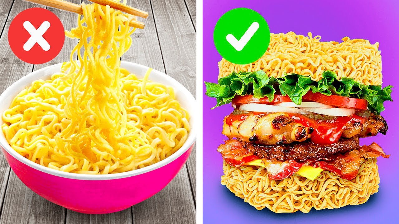 RICETTE DA 5 MINUTI SPETTACOLARI E HACK COL CIBO