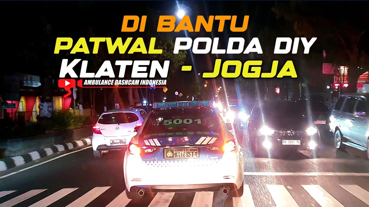 AMBULANCE DRIVER on duty BERTEMU PATWAL 5001 yogyakarta