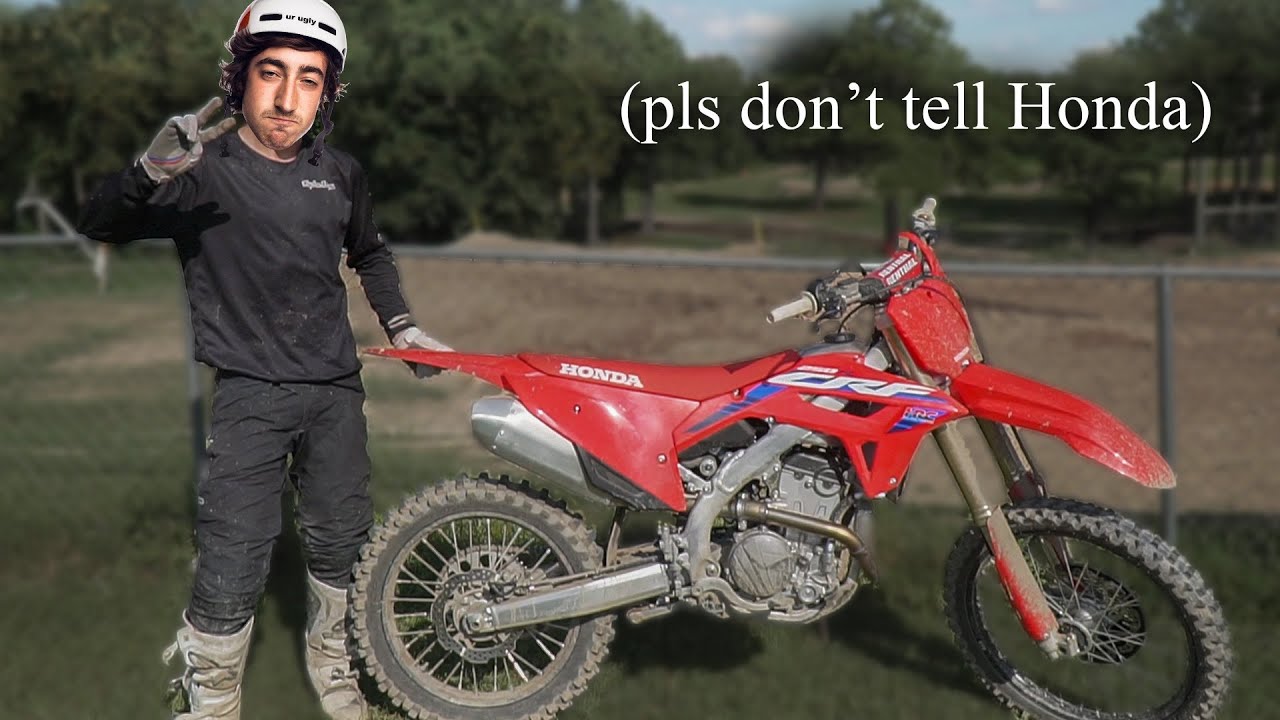 Top Secret Laps on a 2023 CRF250R :)