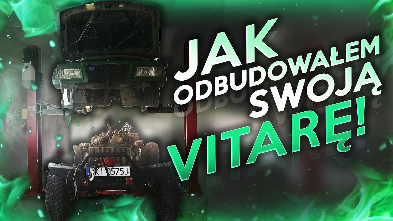 Suzuki Vitara 2.0 16v - Jak odbudowałem ? / How I rebuilt Suzuki