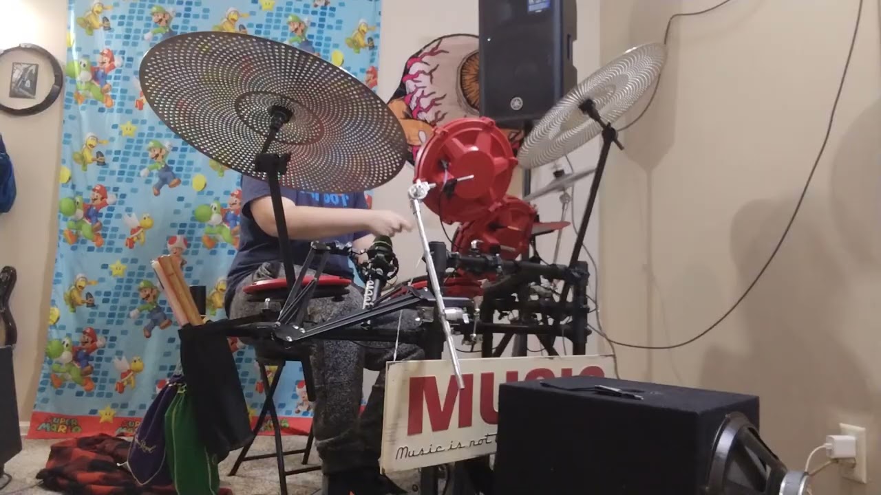 Interesting and fun/fast drums