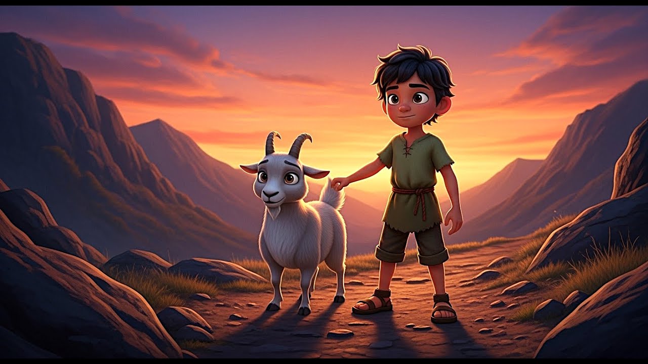 Story of Boy👦and  The Goat🐐| Animated story of Disney Pixar