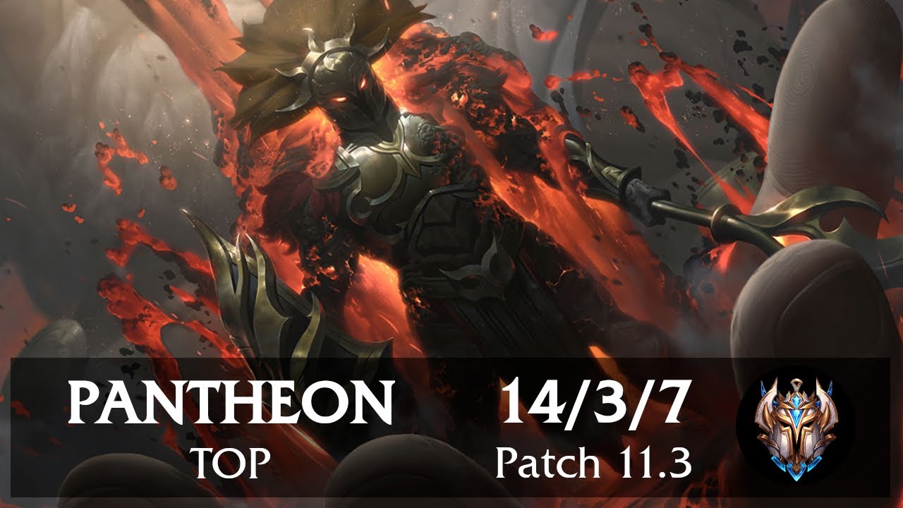 Pantheon Top vs Kalista | Pinoy Challenger Replay Patch 11.3