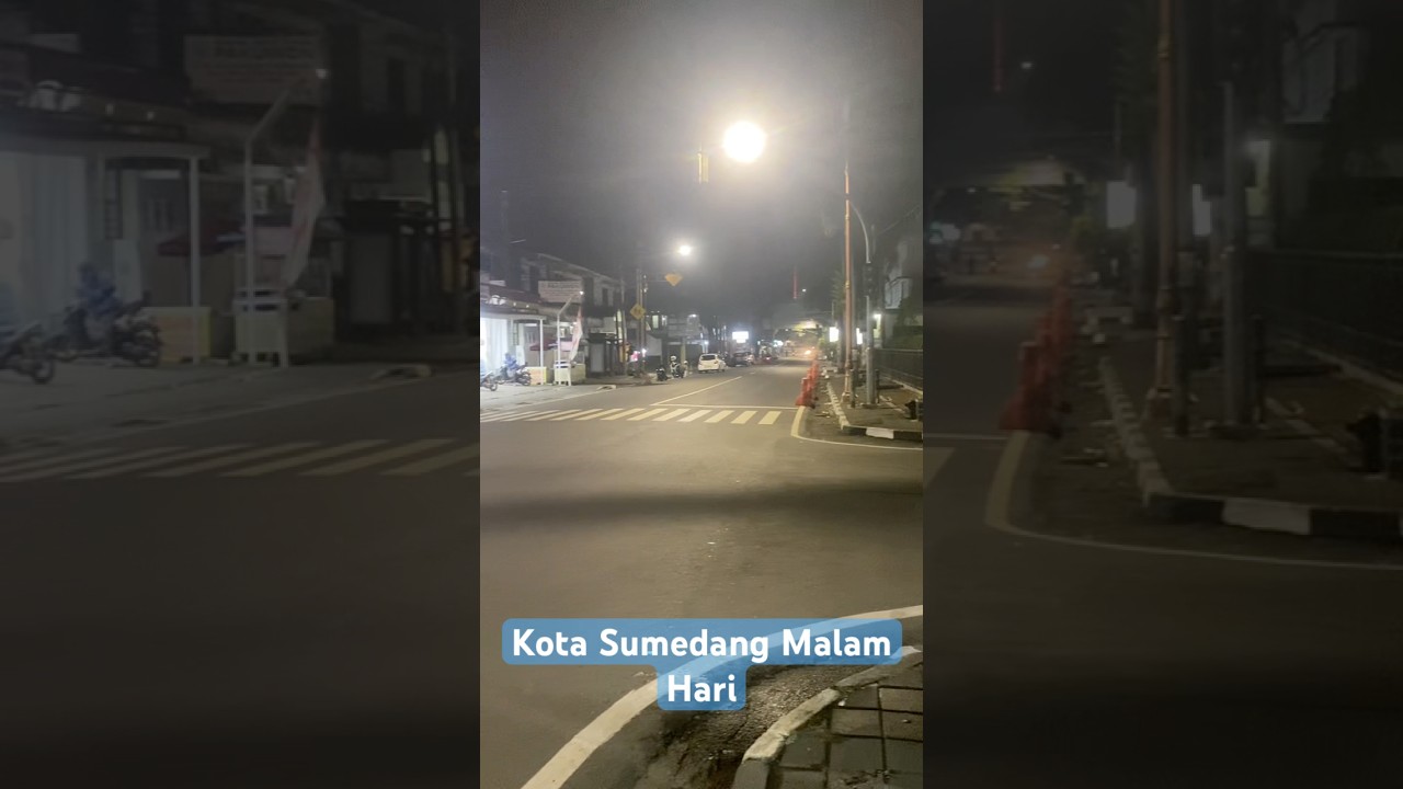 Kota Sumedang dini hari #sumedang #malamhari